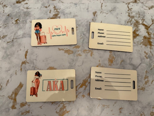 Luggage Tag - AKA Luggage Tag - Set of 2