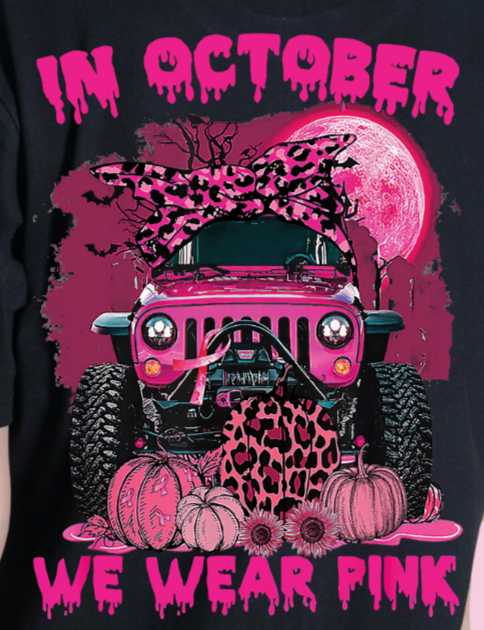 For the Jeep Girlies - In October We Wear Pink