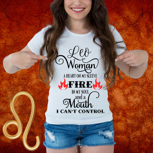 Leo Woman - FIRE - Mouth - Control