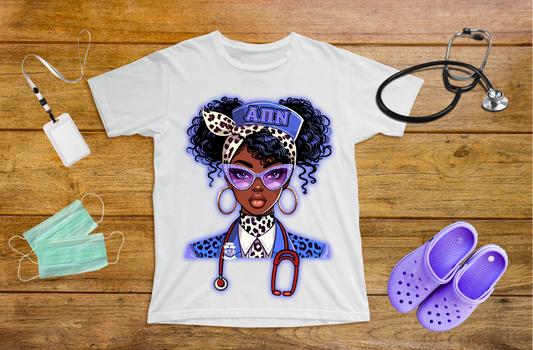 Leopard Print Boss Nurse Magic Shirt