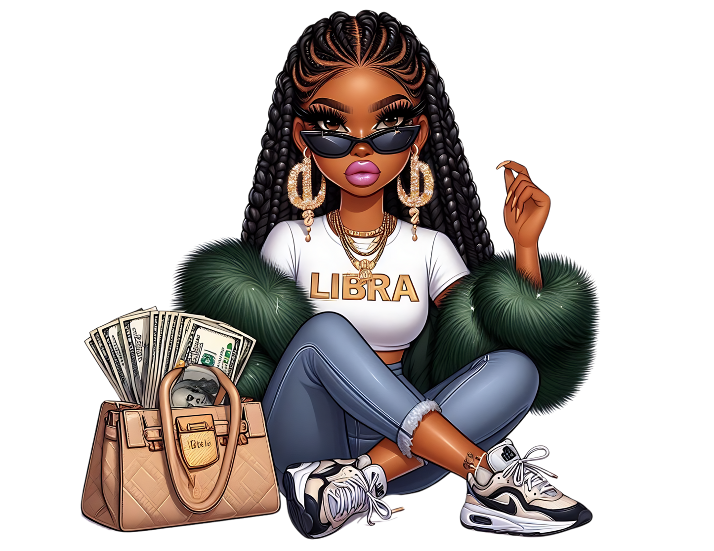 Black Girl Zodiac Tumbler