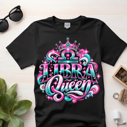 Libra Queen - Pink & Light Blue