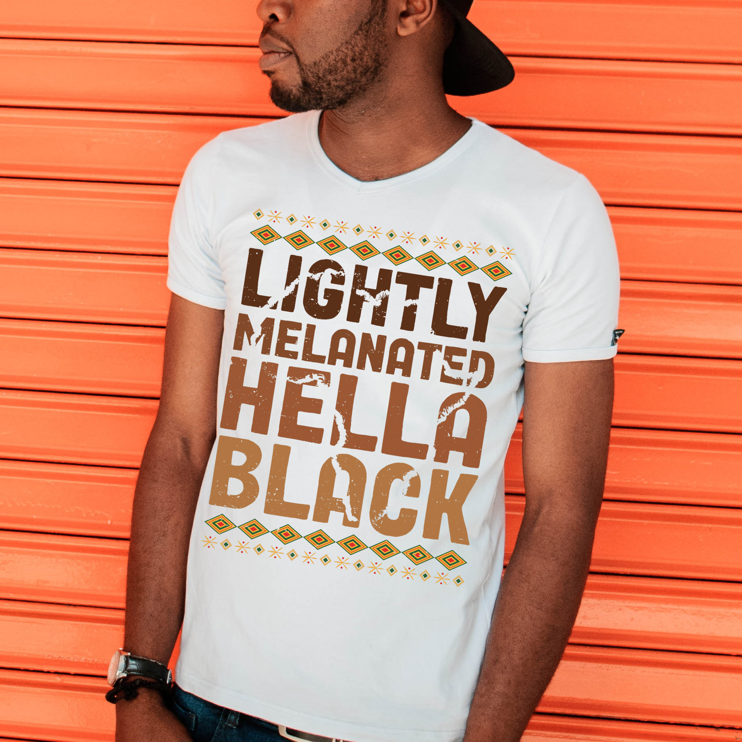 Lightly Melanated Hella Black