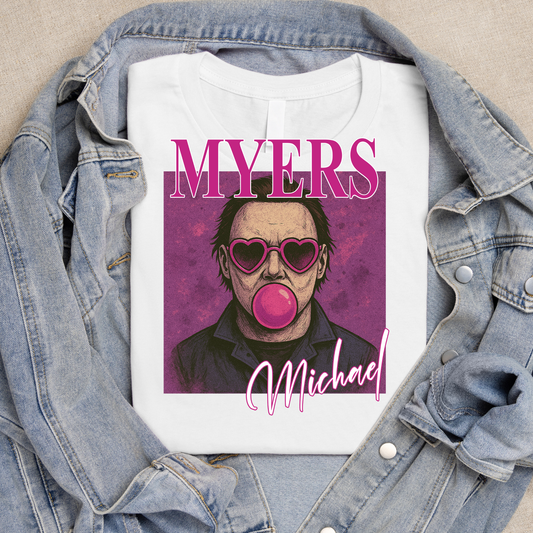 Michael Myers - Bubblegum and Heart Glasses