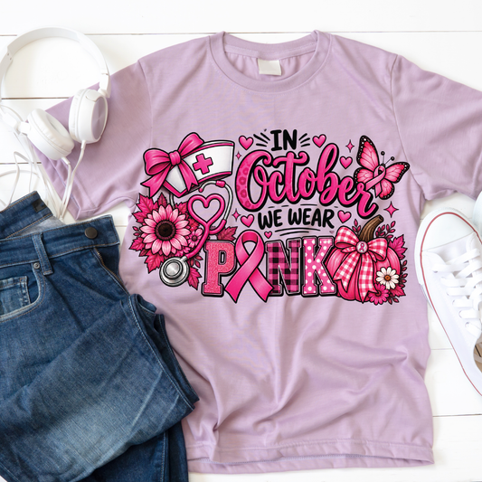In October We Wear Pink / Medical Breast Cancer Awareness
