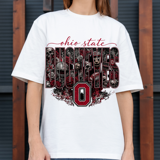 Ohio State - Skulls and Roses