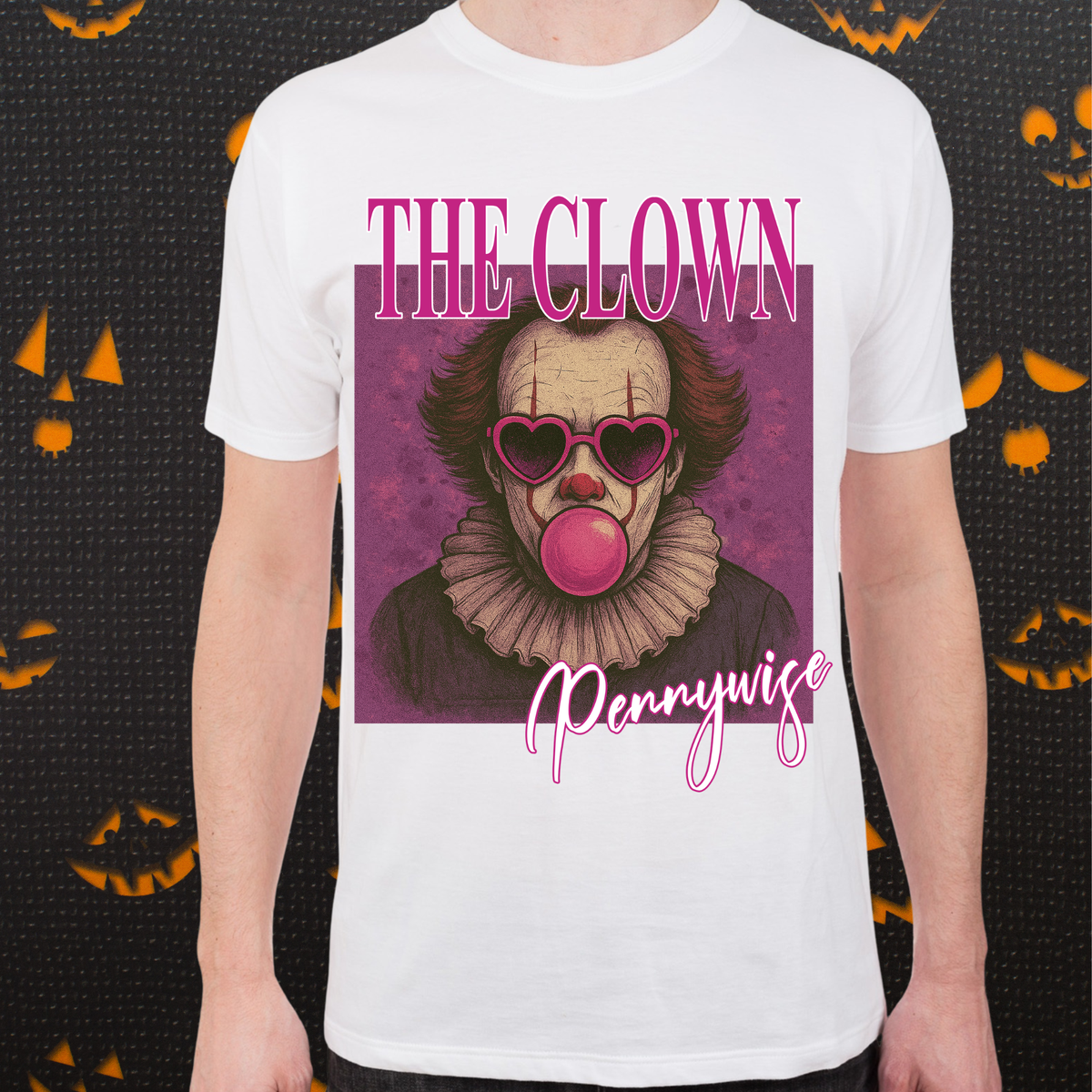 Pennywise - Bubblegum and Heart Glasses