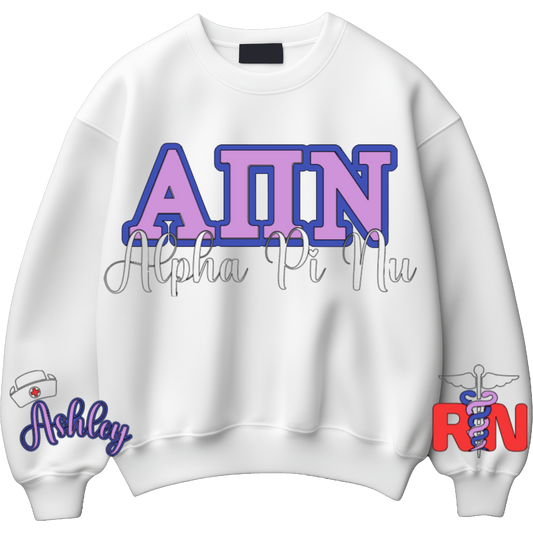 APN / RN Pullover - Personalized