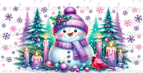 PART 1 - PURPLE SNOWMAN