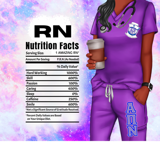 RTS - 1 Amazing Nurse Tumbler - RN and LPN