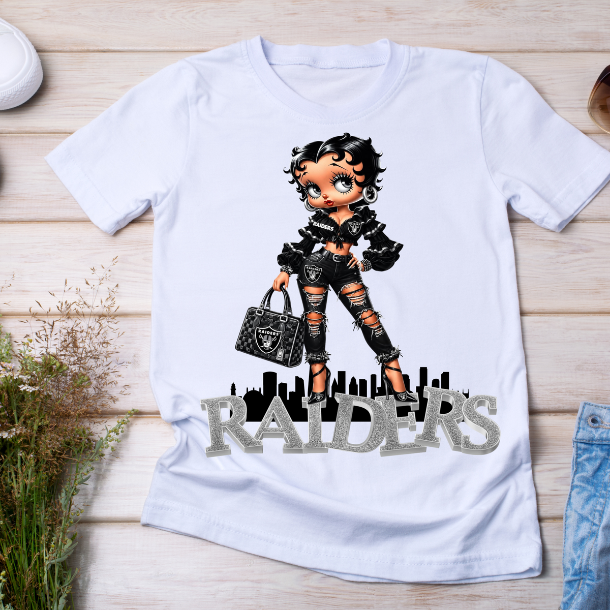 Raiders Betty Boop