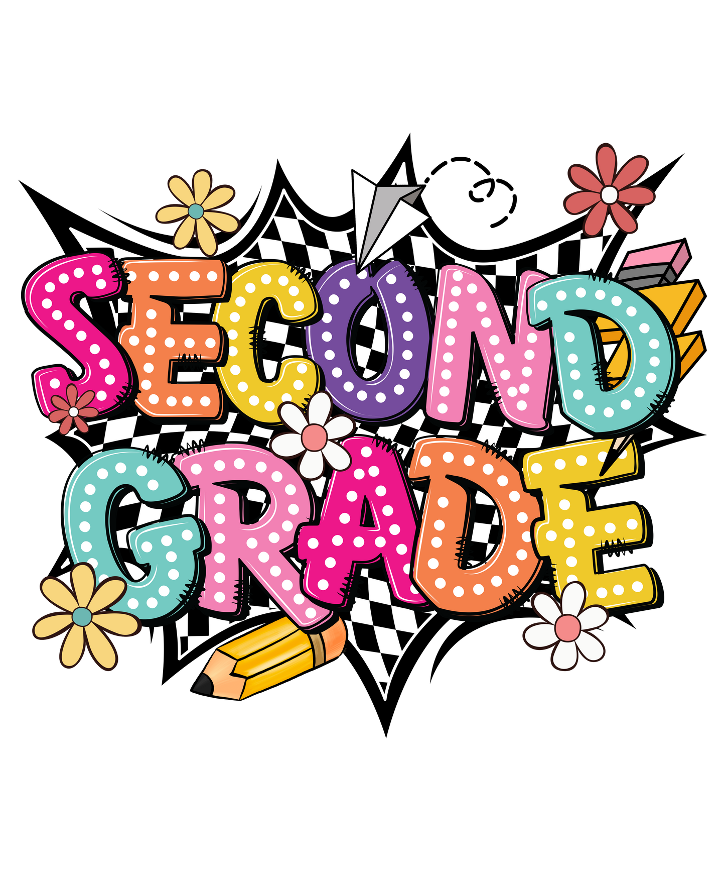 Retro - Back to School - K thru 5th Grade