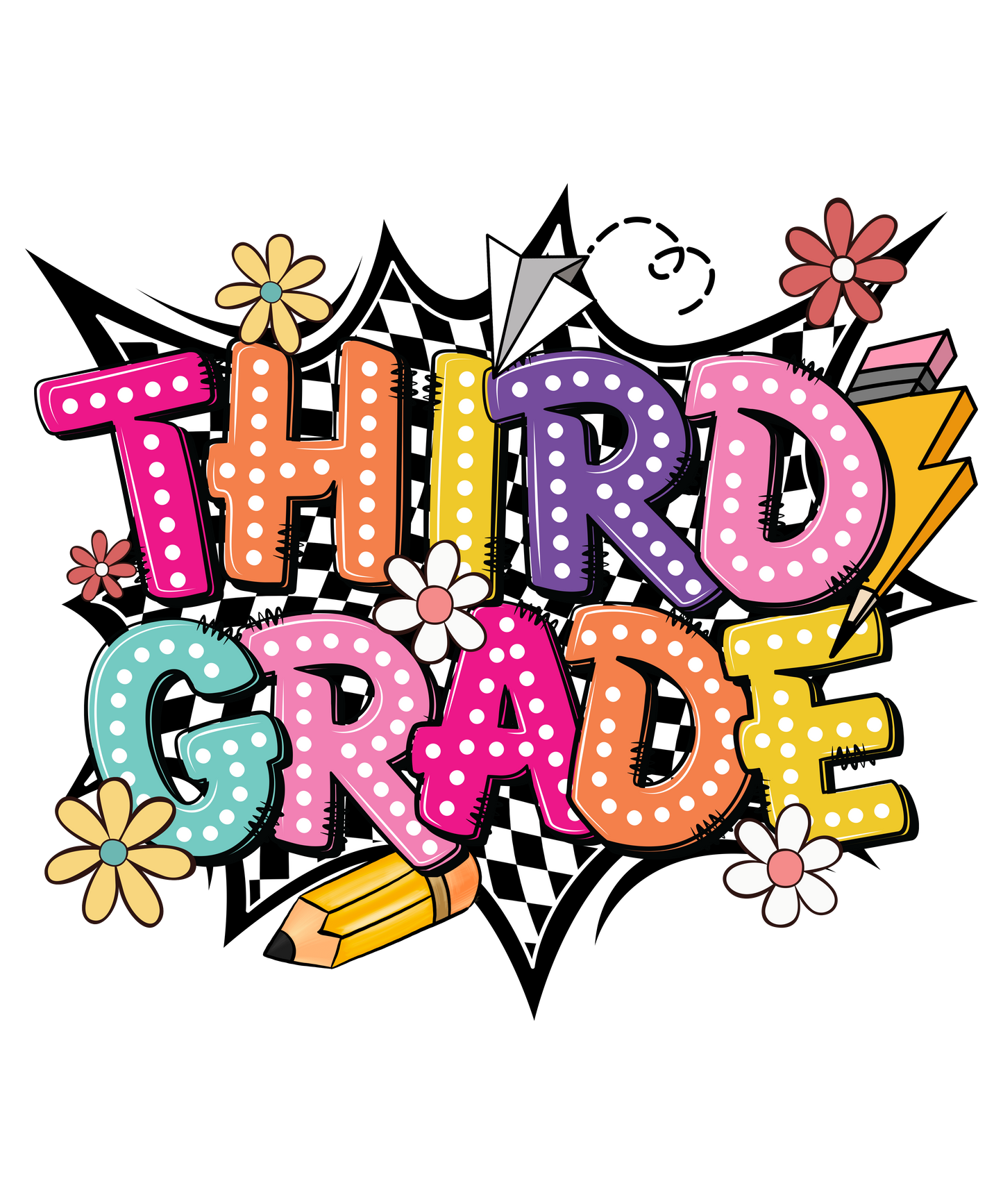 Retro - Back to School - K thru 5th Grade
