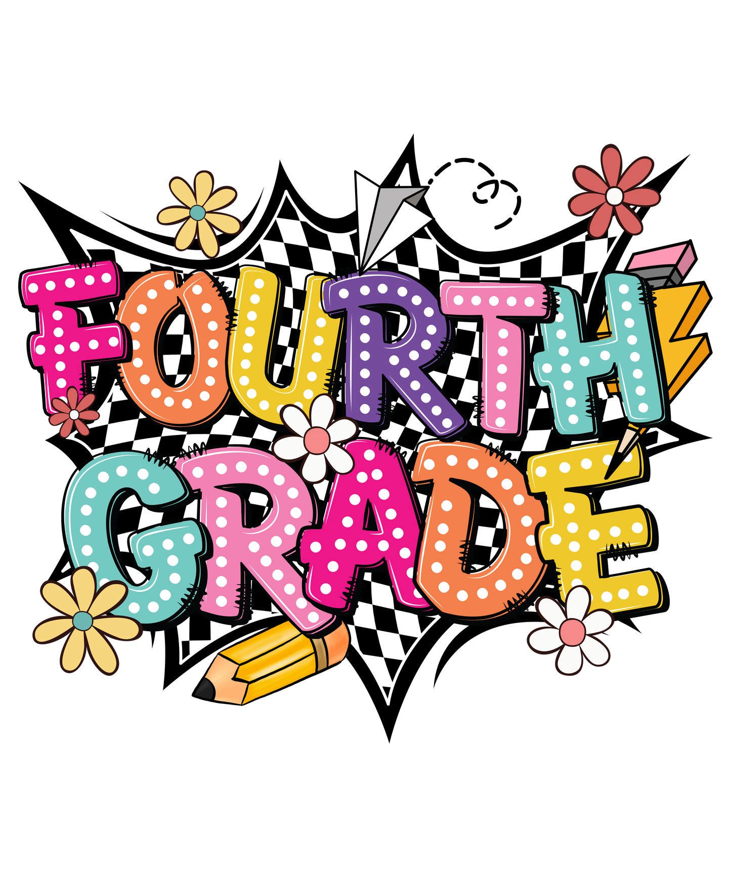 Retro - Back to School - K thru 5th Grade