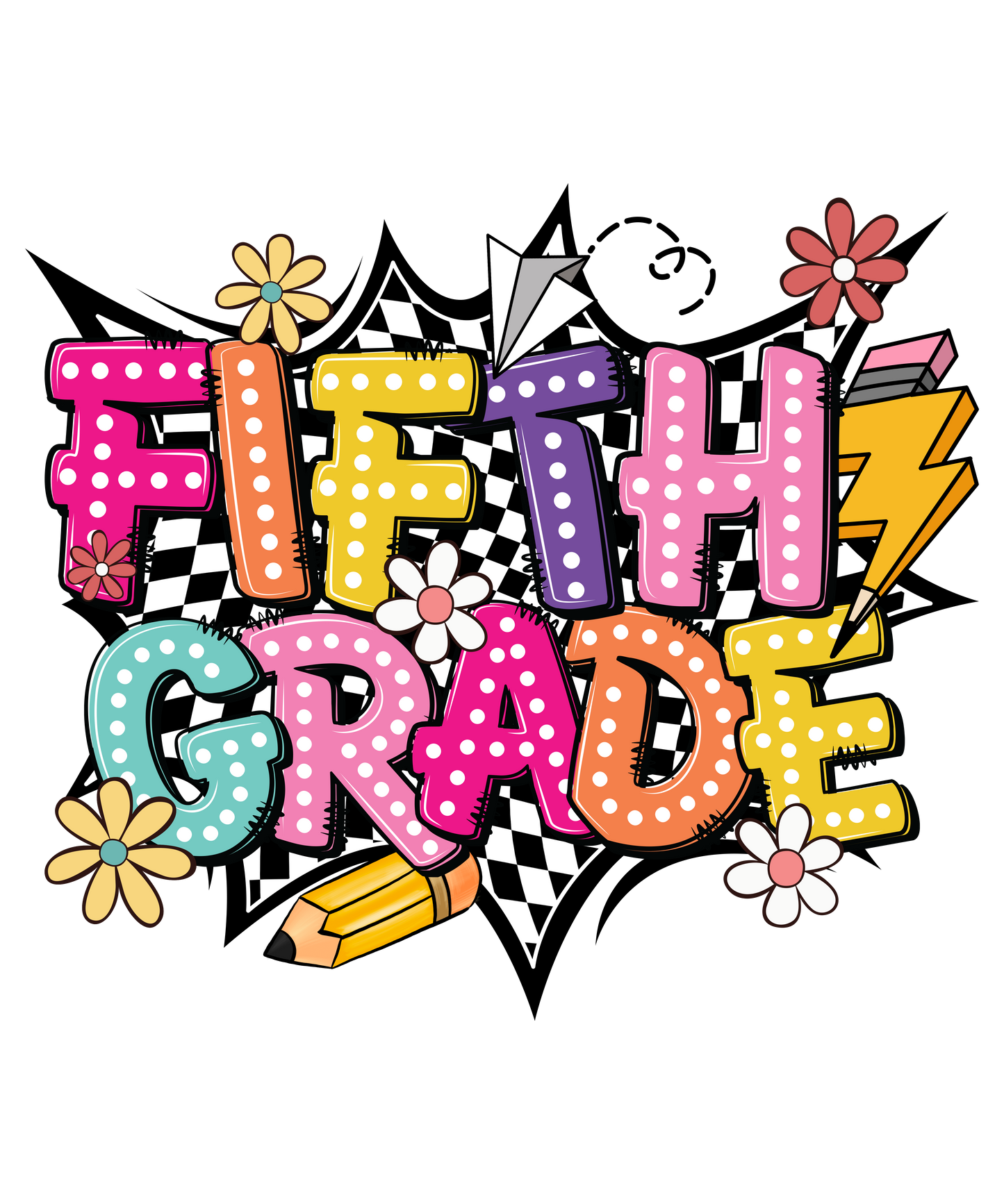 Retro - Back to School - K thru 5th Grade