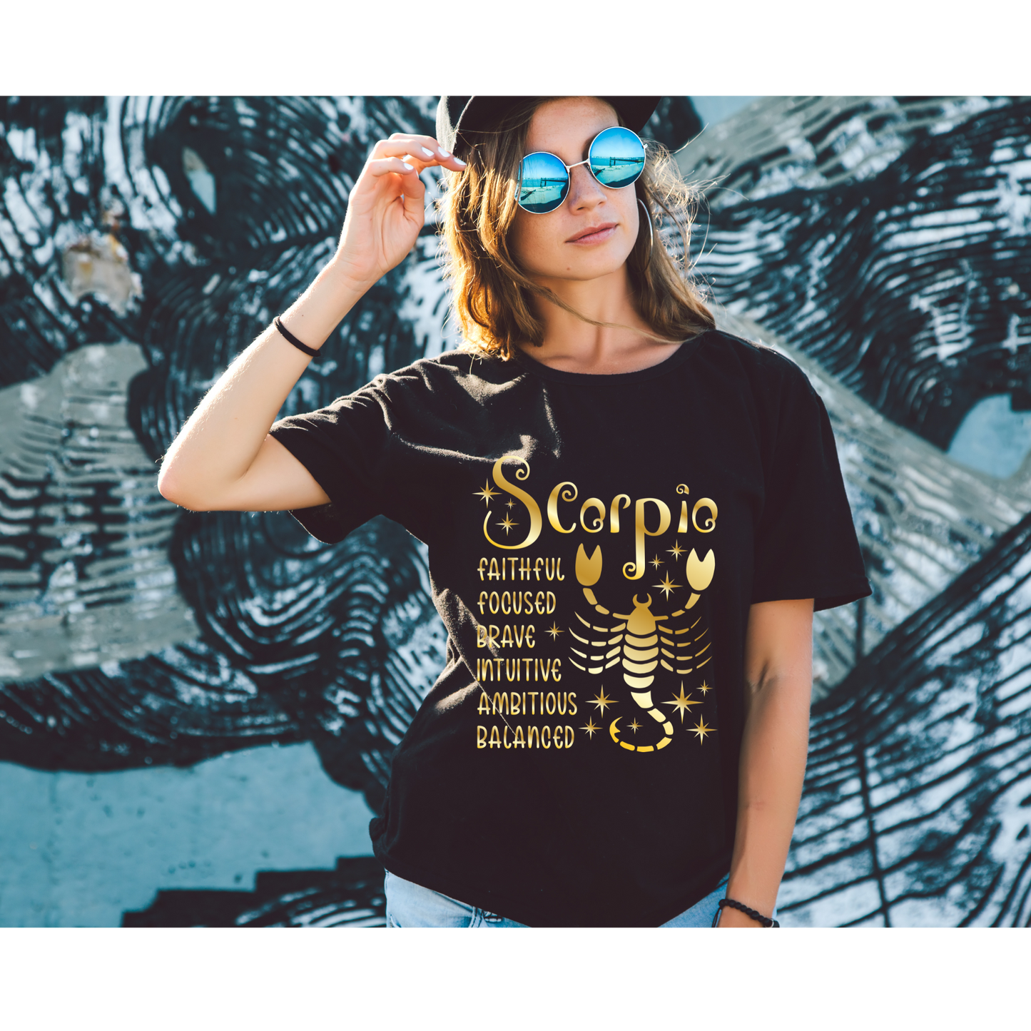 Black and Gold Zodiac
