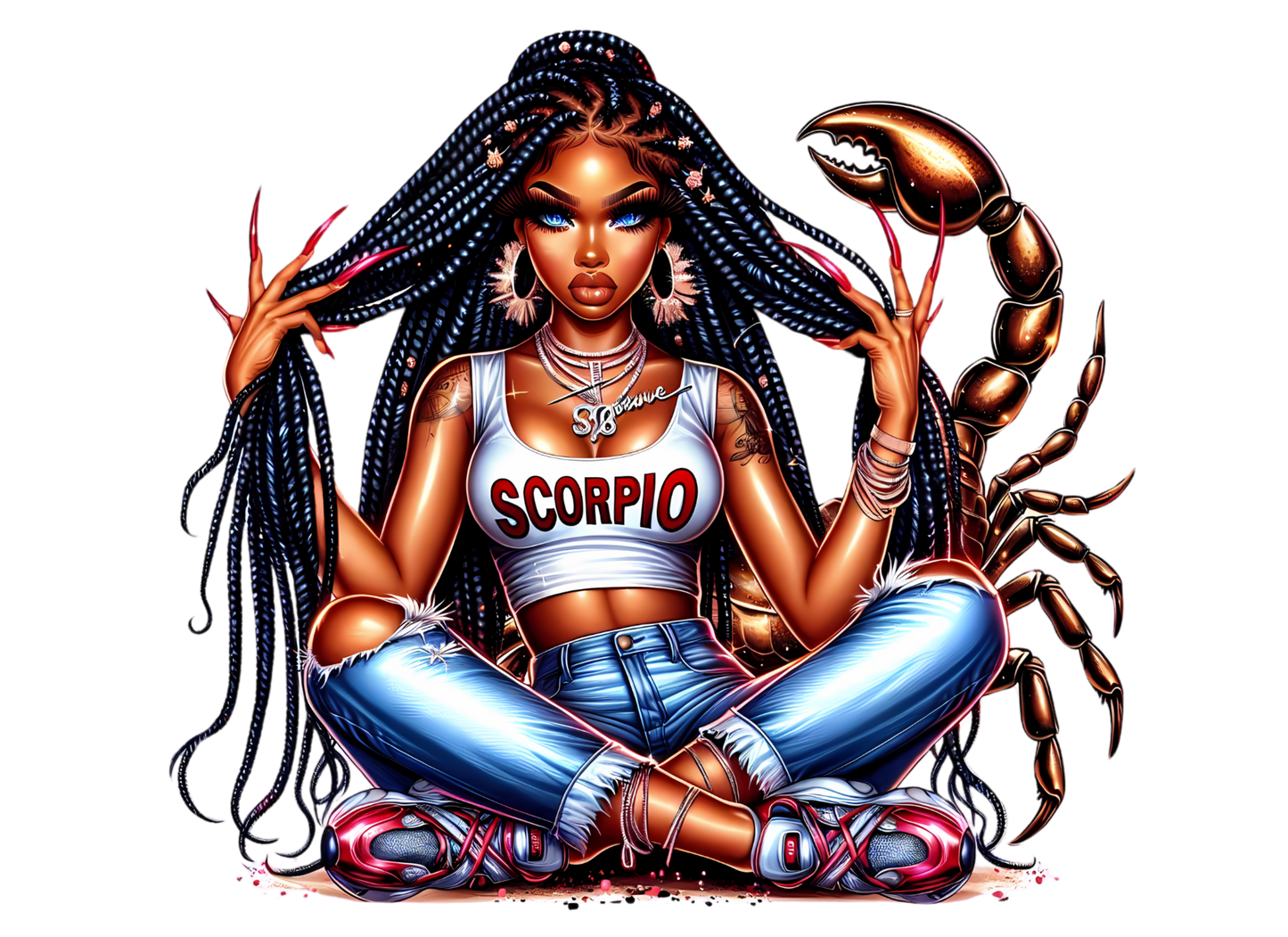 Black Girl Zodiac Tumbler