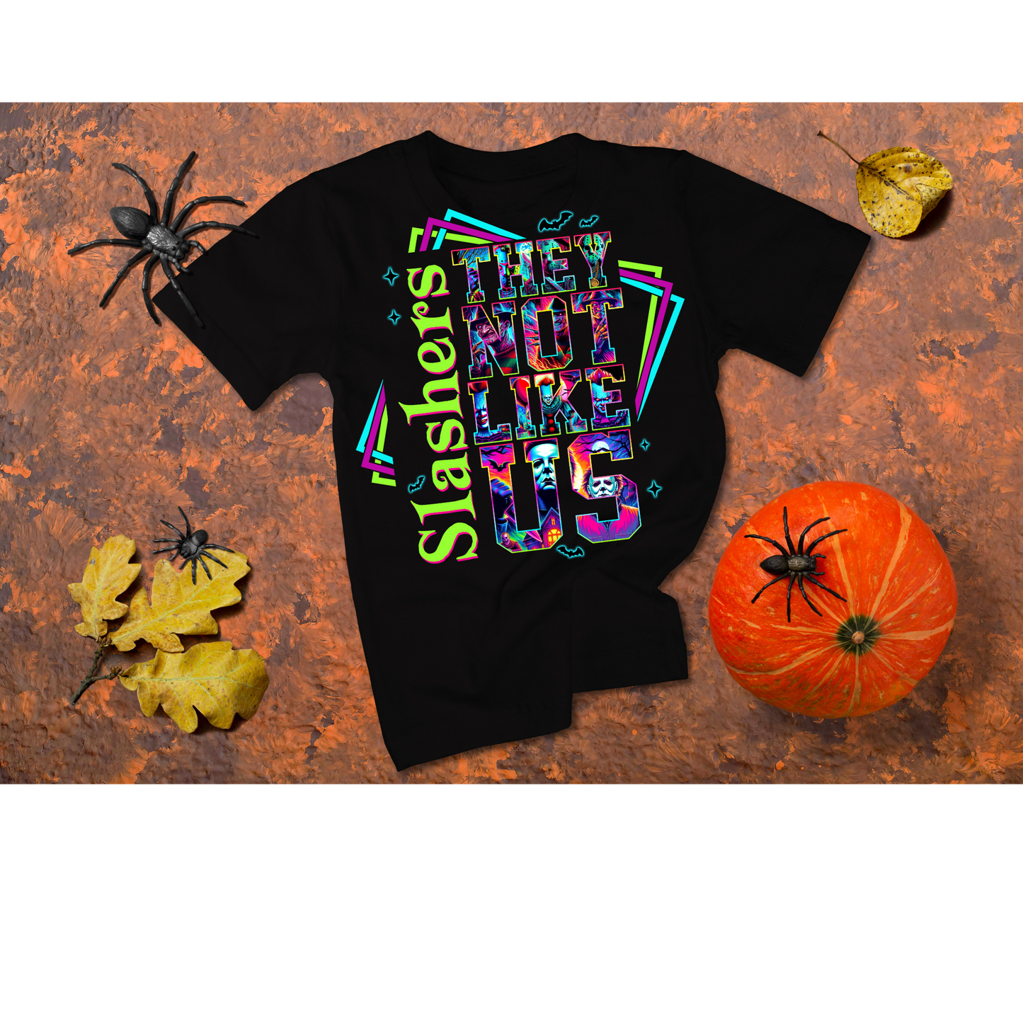 Horror Characters - Slashers - Neon - They Not Like Us