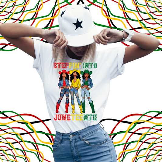Steppin Into Juneteenth - Cowgirls