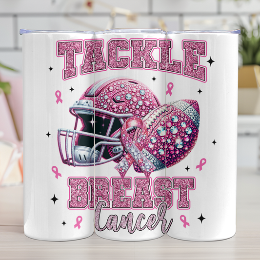Tackle Breast Cancer Tumbler