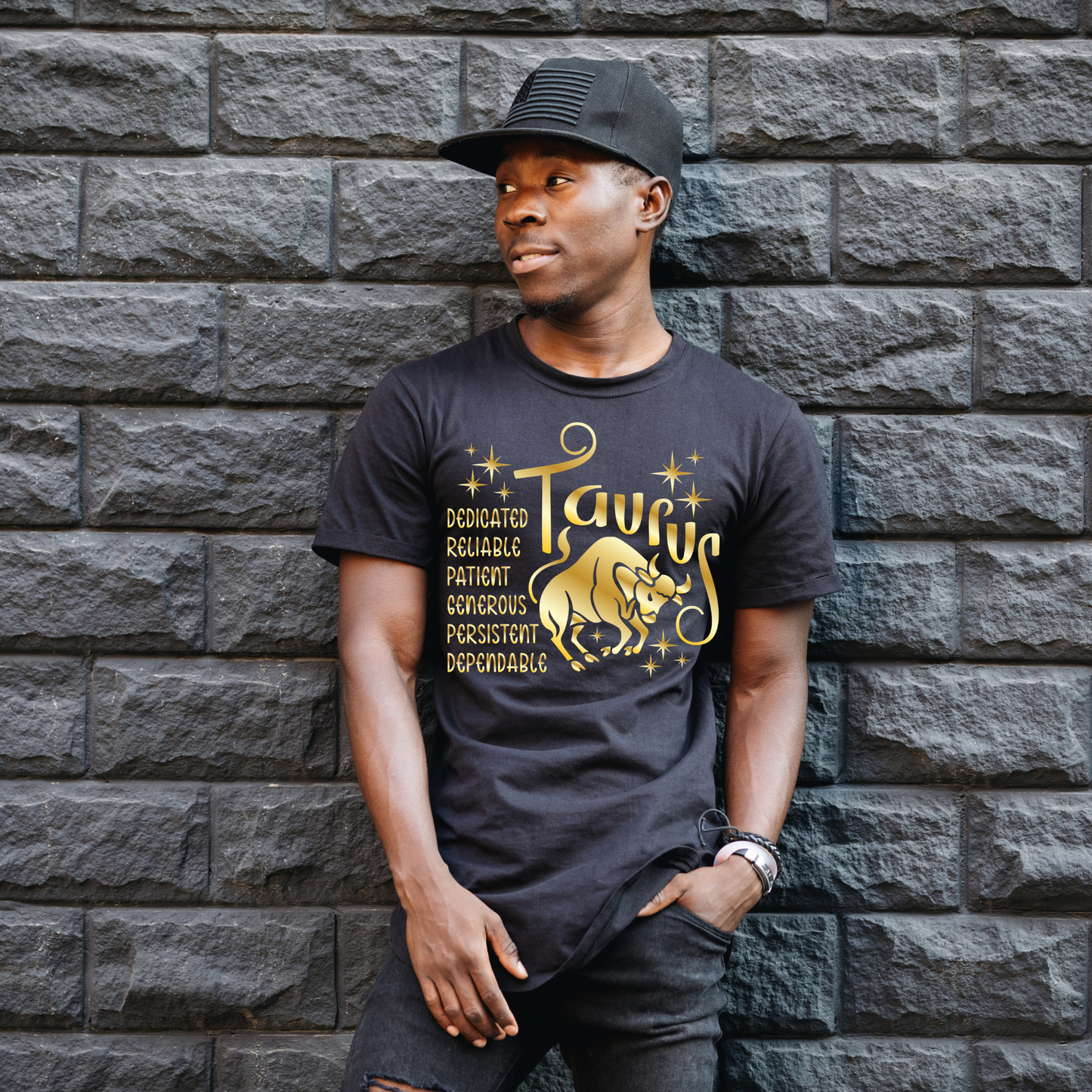 Black and Gold Zodiac