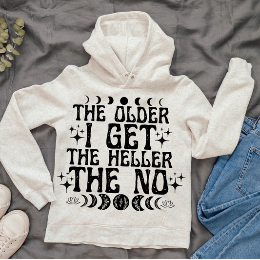 The Older I Get... The Heller The No