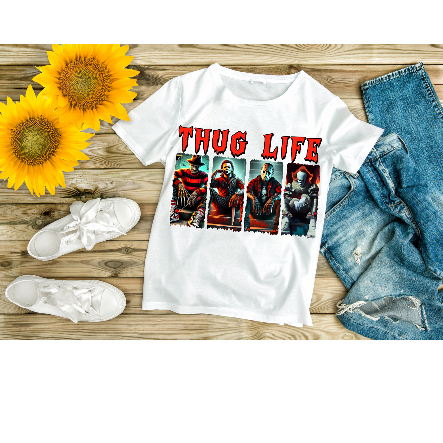 Horror Characters - Thug Life