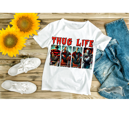 Horror Characters - Thug Life