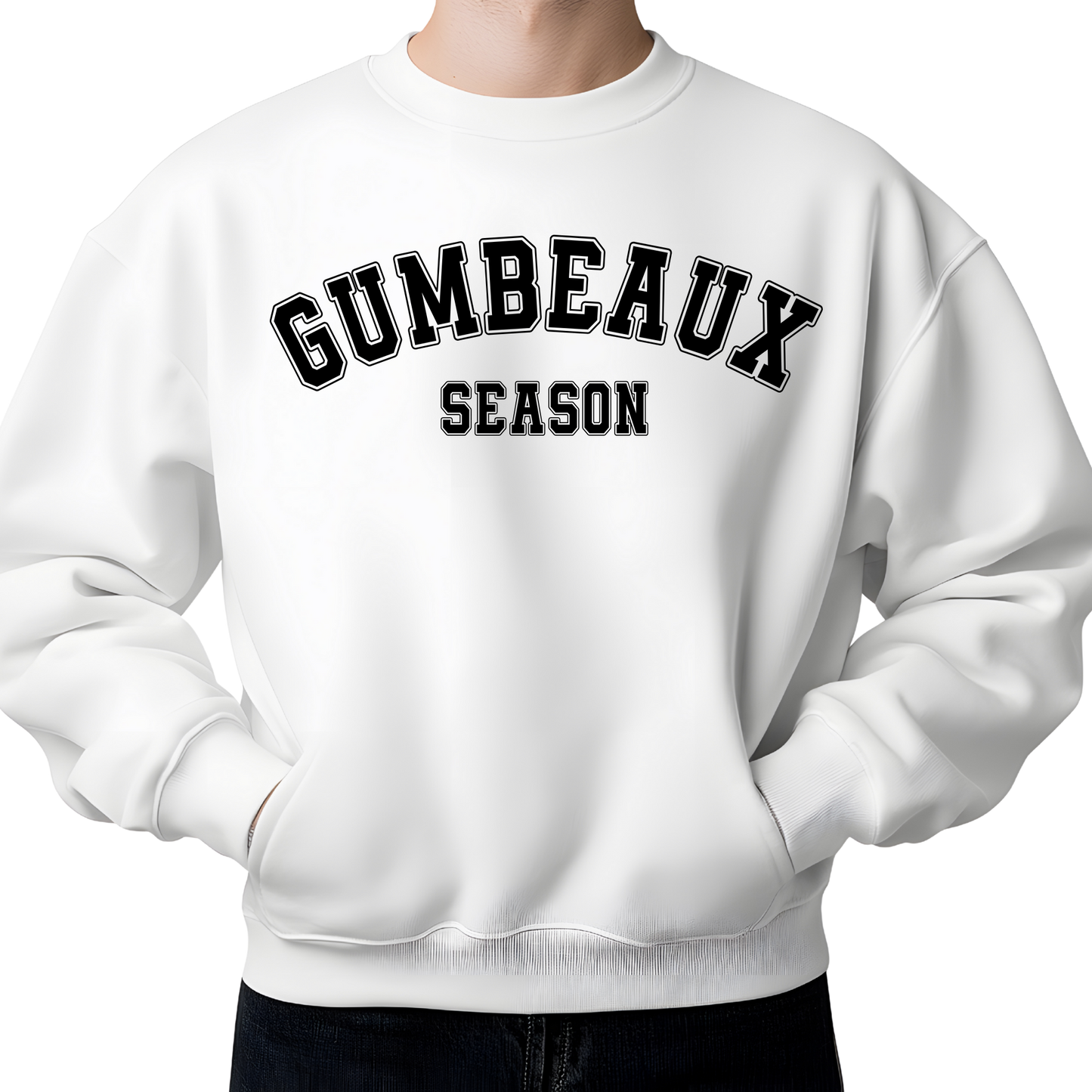 Gumbeaux (Gumbo) Season - Black Varsity Letters