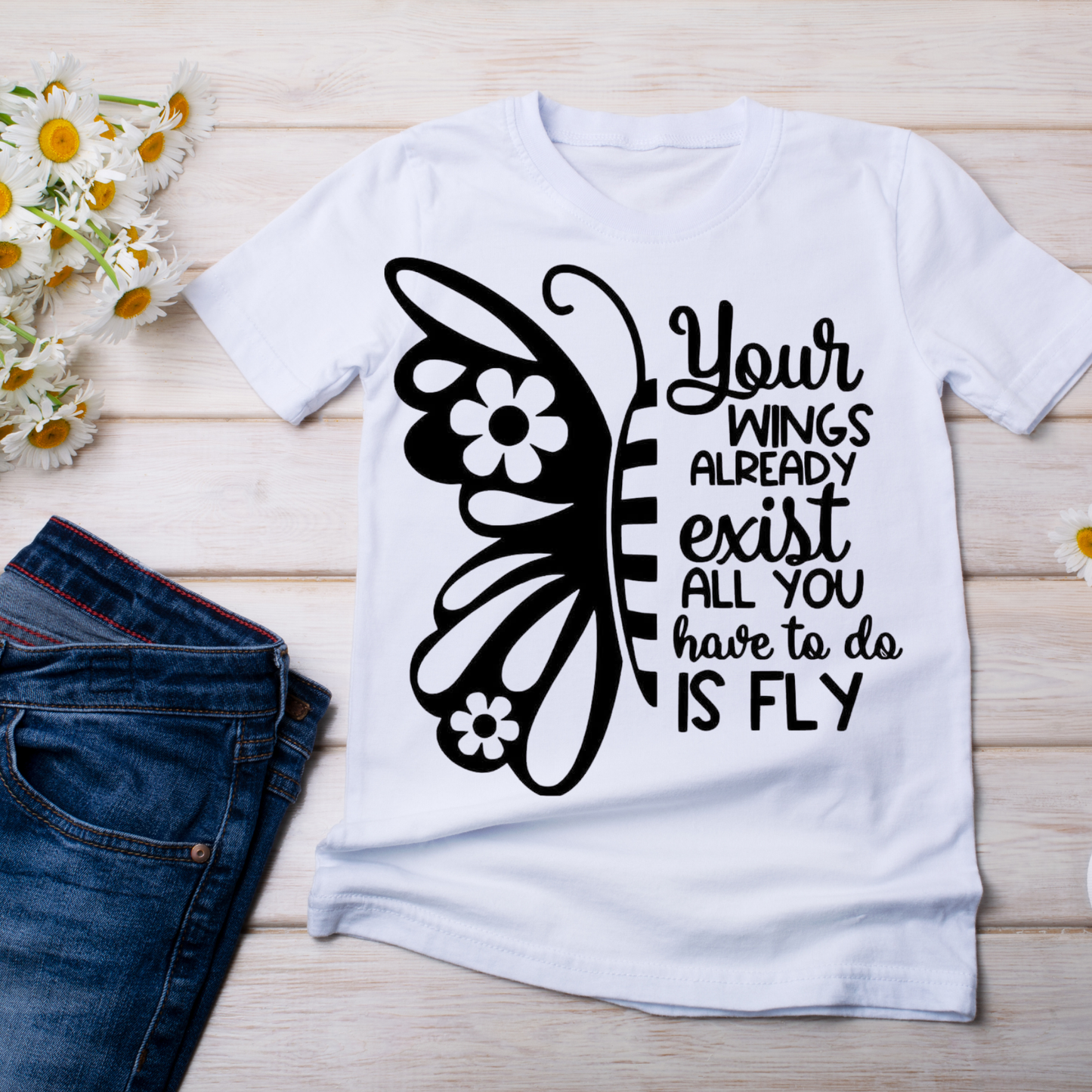You Wings Already exist All You have to do Is Fly