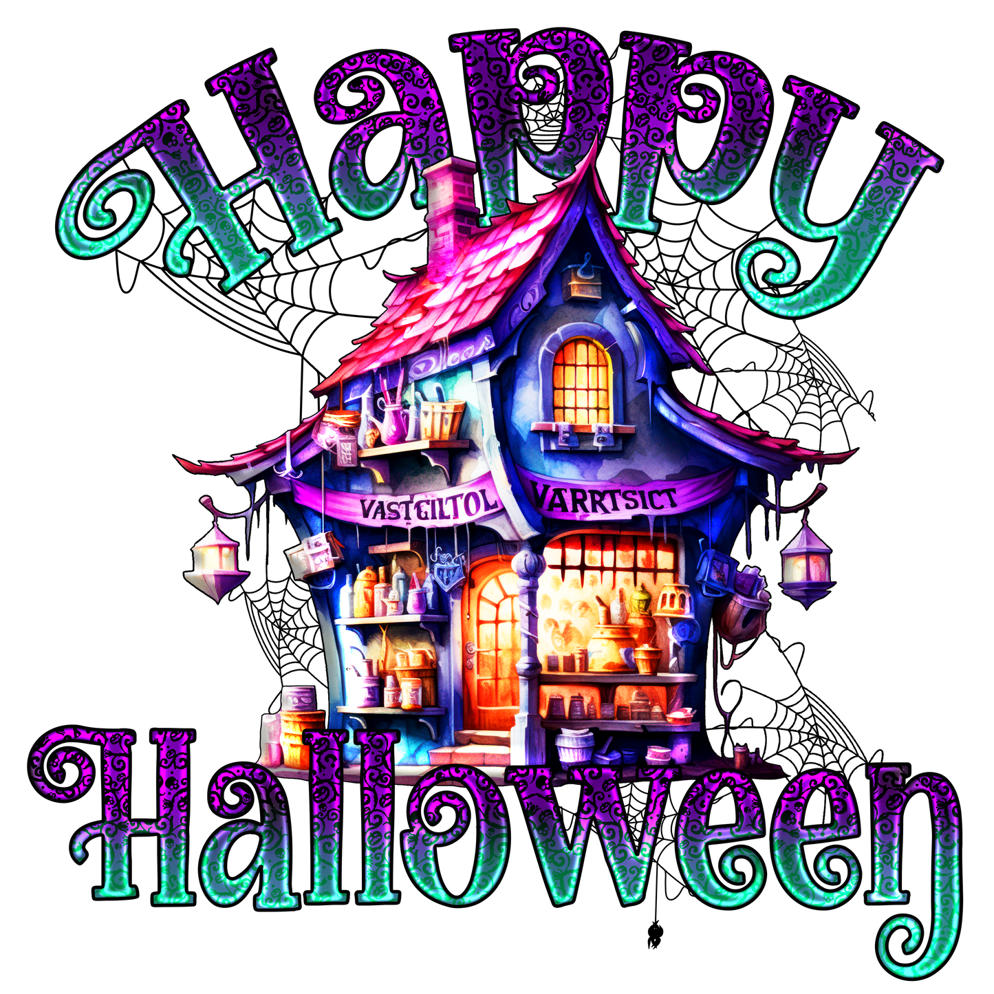 Halloween Cute Tumbler - includes kids size (All Images for Matching Shirts)