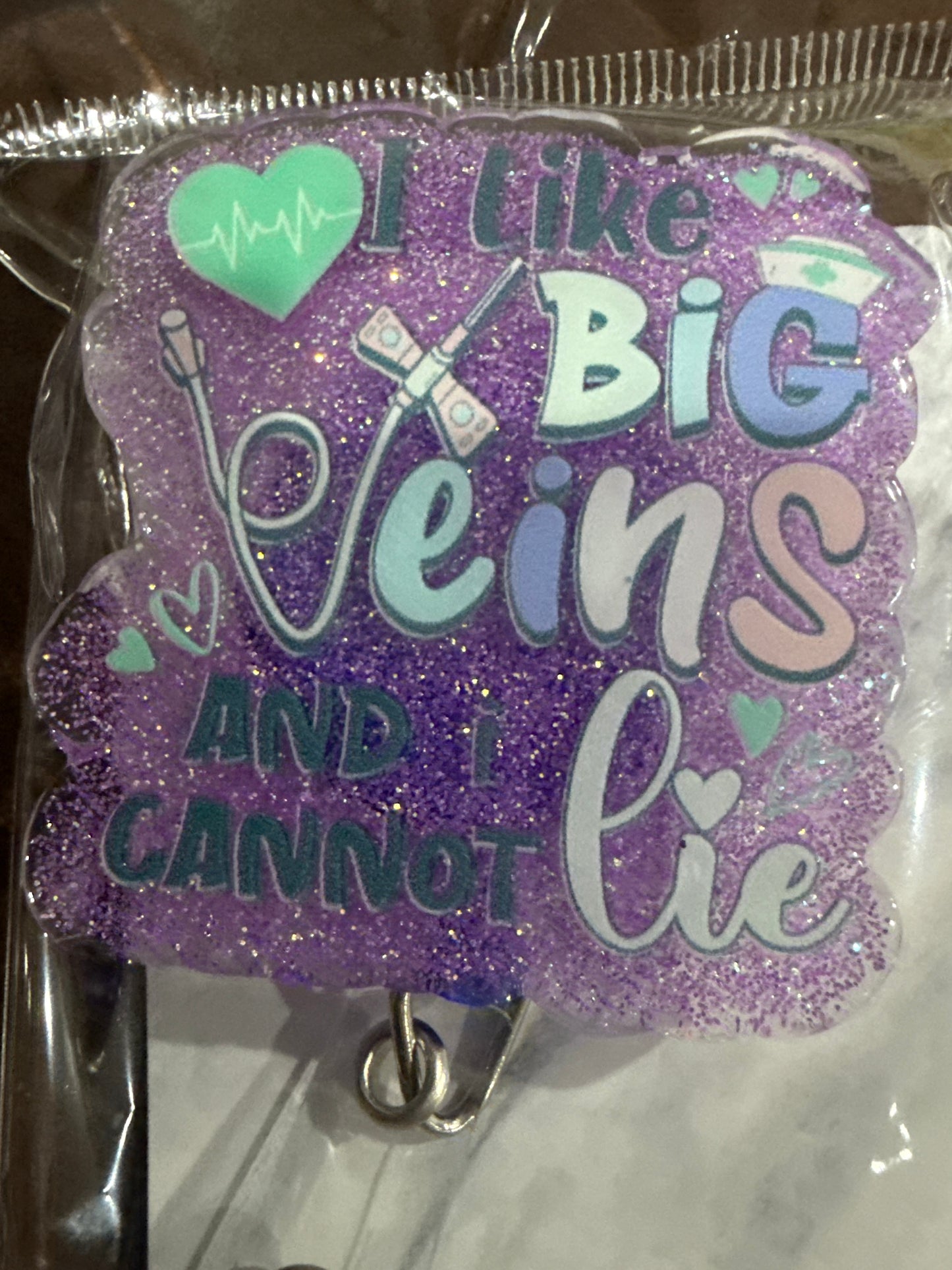 RTS - I Like Big Veins (and I cannot lie) Badge Reel