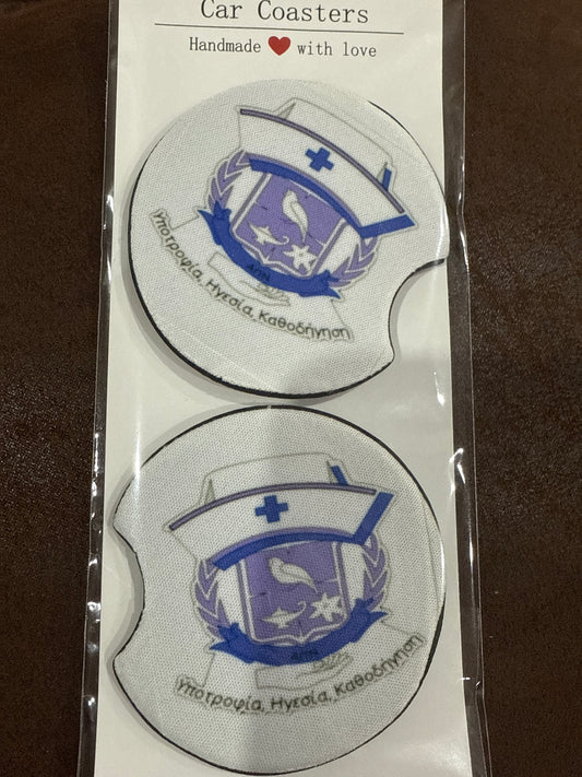 Auction 11 - APN Crest Car Coasters