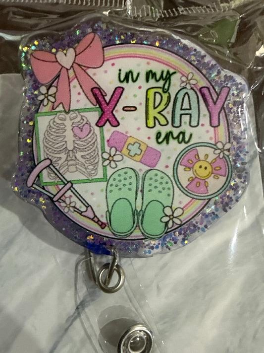 RTS - in my X-Ray Era with Pink Bow Badge Reel