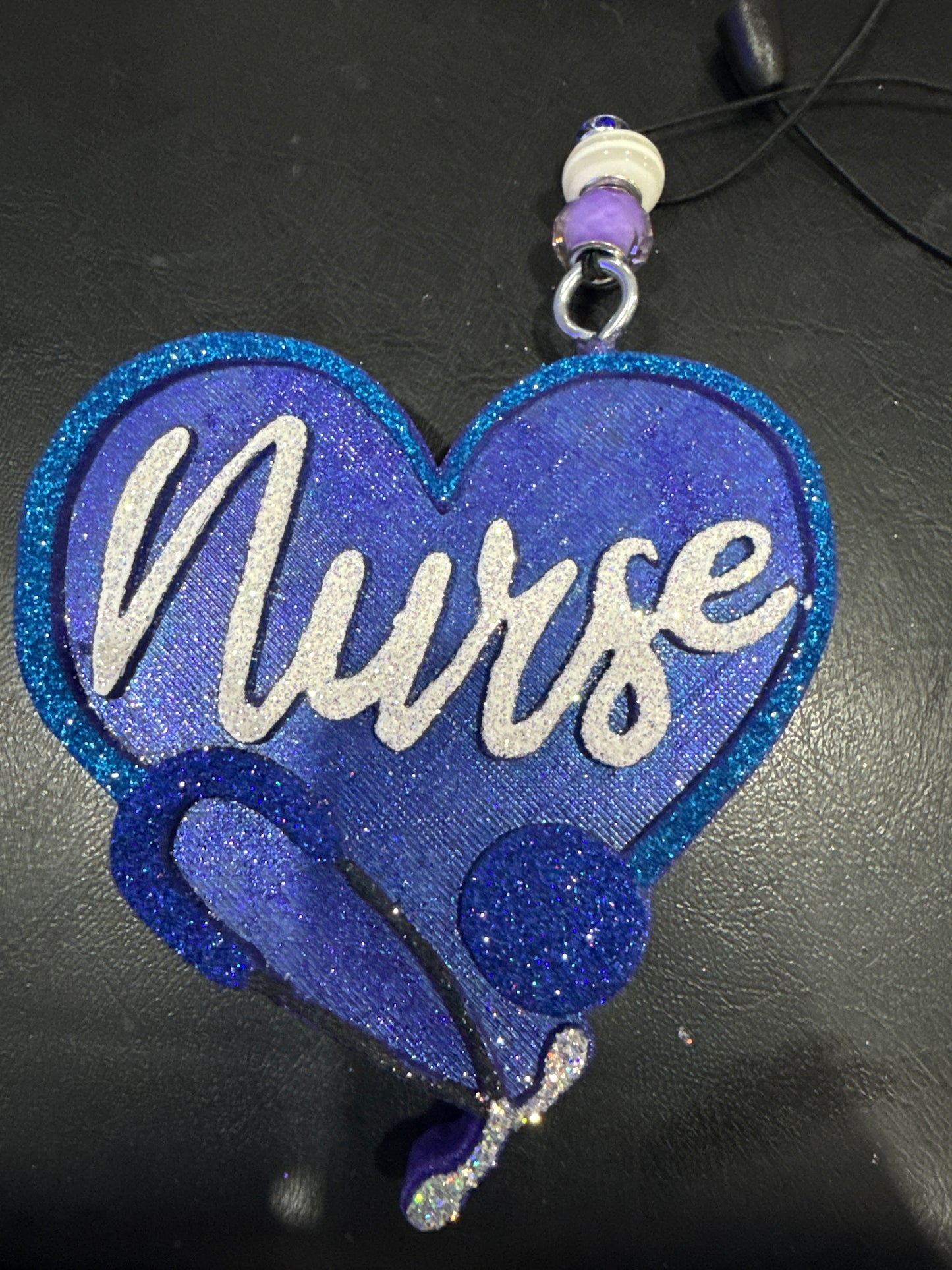 Nurse & Stethoscope Car Air Freshener