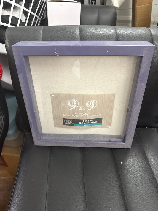 Destash Shadow Box - Purple 9x9