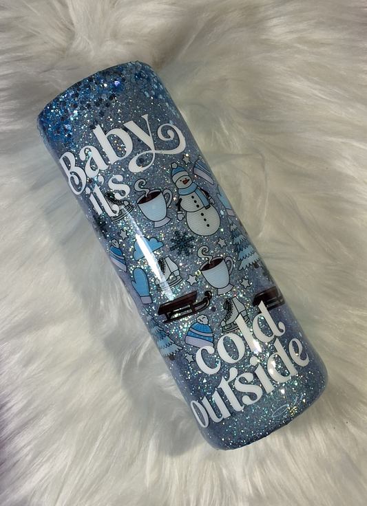 RTS - Baby It's Cold 20oz Tumbler