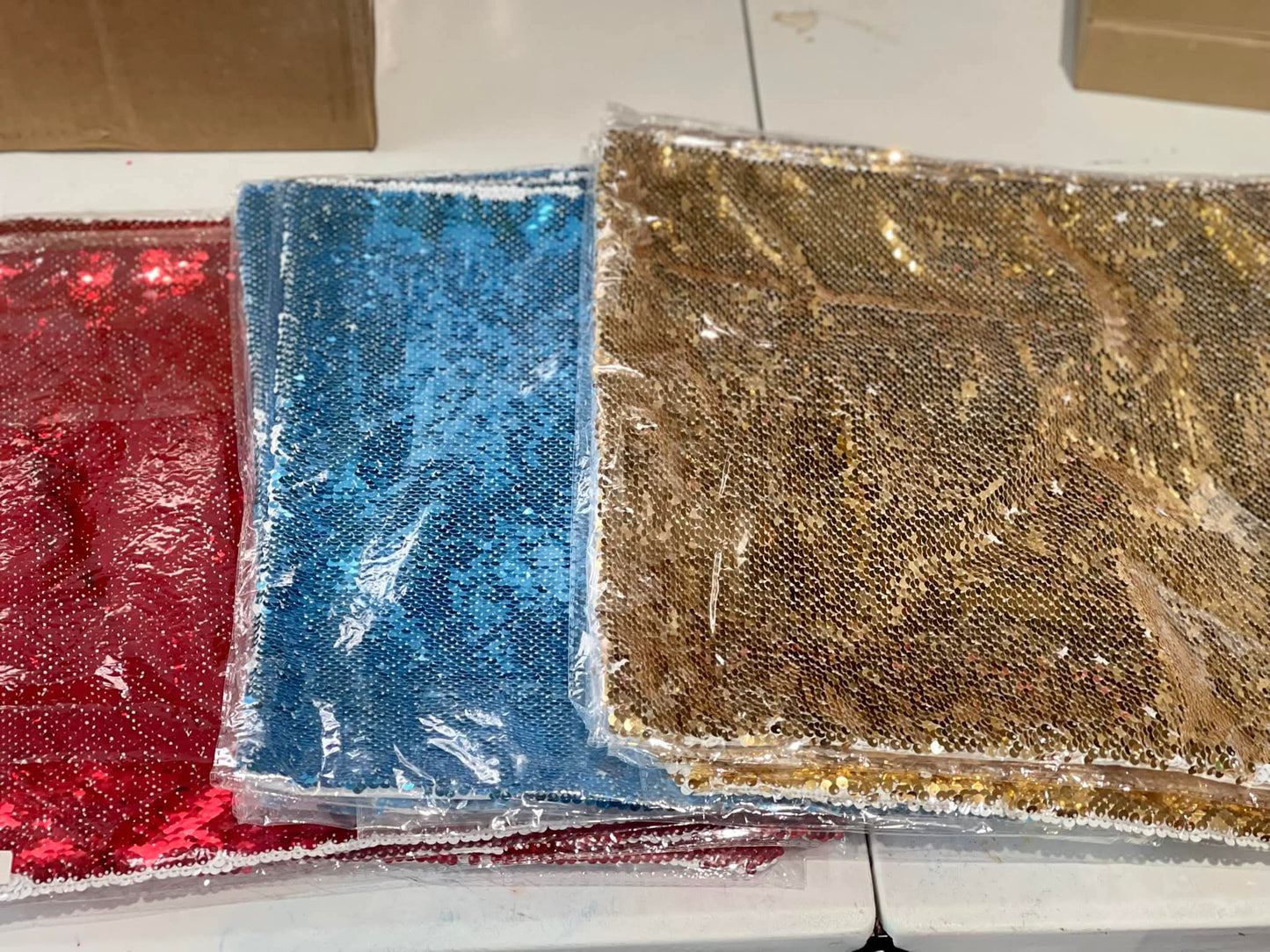 SALE - Reversible Sequin Pillow Cover - Customizable