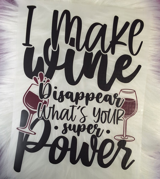 RTS - I Make Wine Disappear