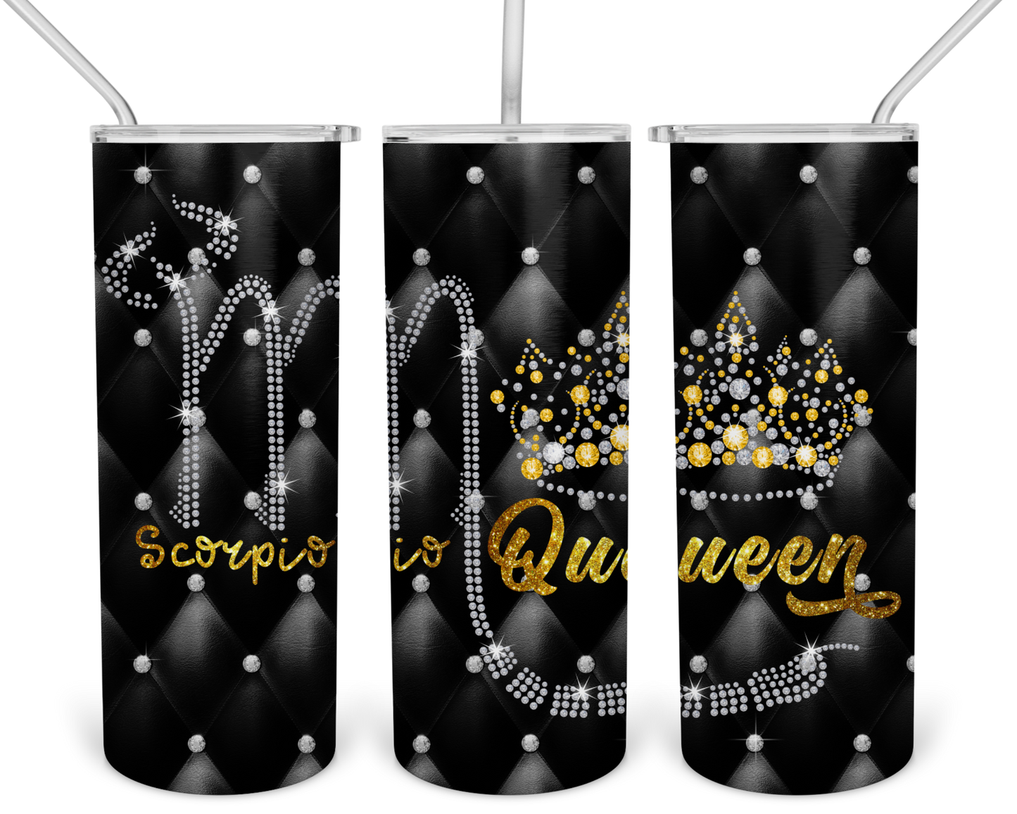 Zodiac Queen Diamond Zodiac Tumbler